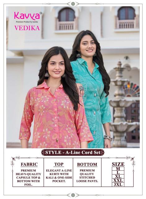 Kavya vedika vol-6 coord set buy wholesale dresses online